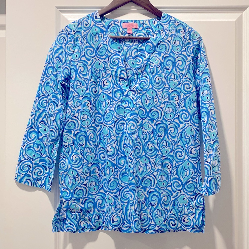 Lilly Pulitzer 3/4 sleeve tunic